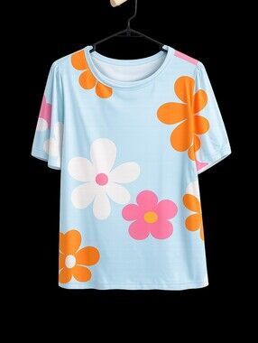 LoveSoft Floral Puff Sleeve Top | NWT Style | Size Large and 2XL